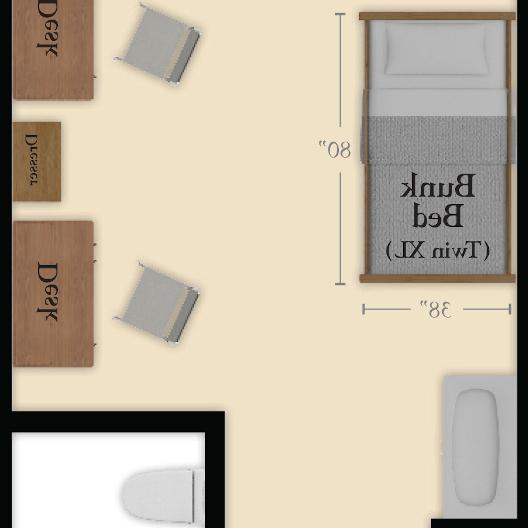 Guadalupe Hall Floor Plans